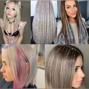 🔮 (3/$20) MULTICOLOR FAIRY TINSEL HAIR 🔮